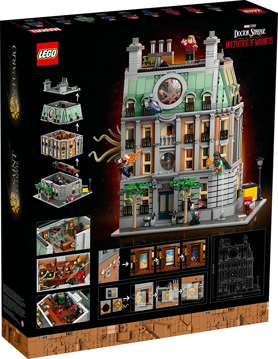 LEGO Marvel Sanctum Sanctorum 76218 (2708 piezas),