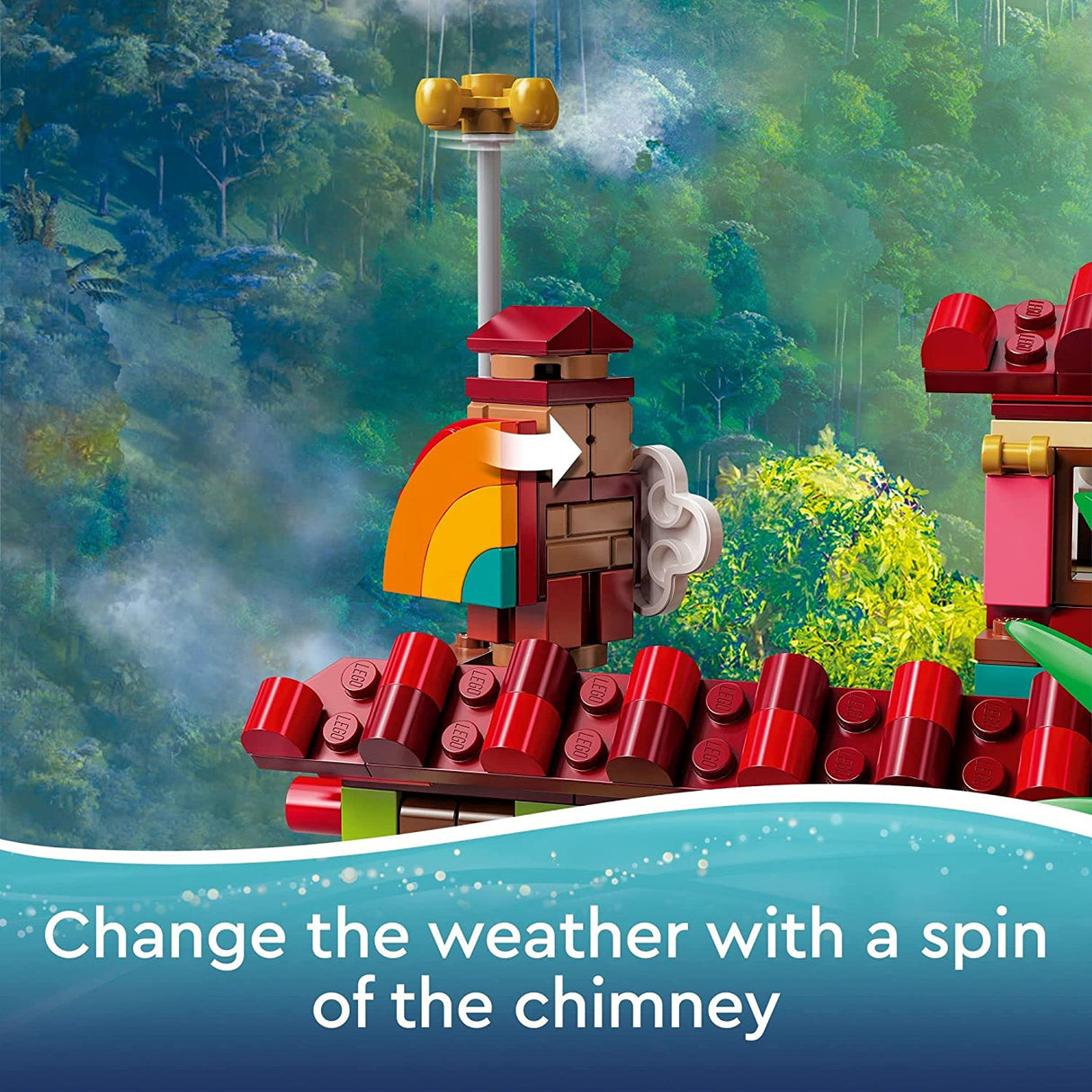 LEGO Disney Encanto La Casa Madrigal 43202 Kit de construcción (587 piezas)