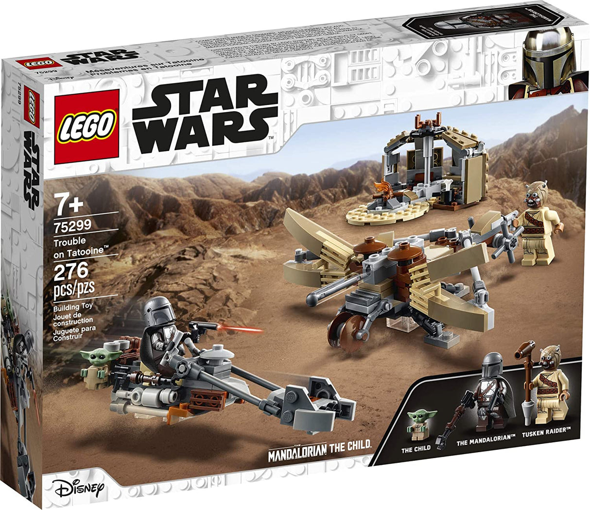 LEGO Star Wars: The Mandalorian Trouble on Tatooine 75299 (277 piezas)