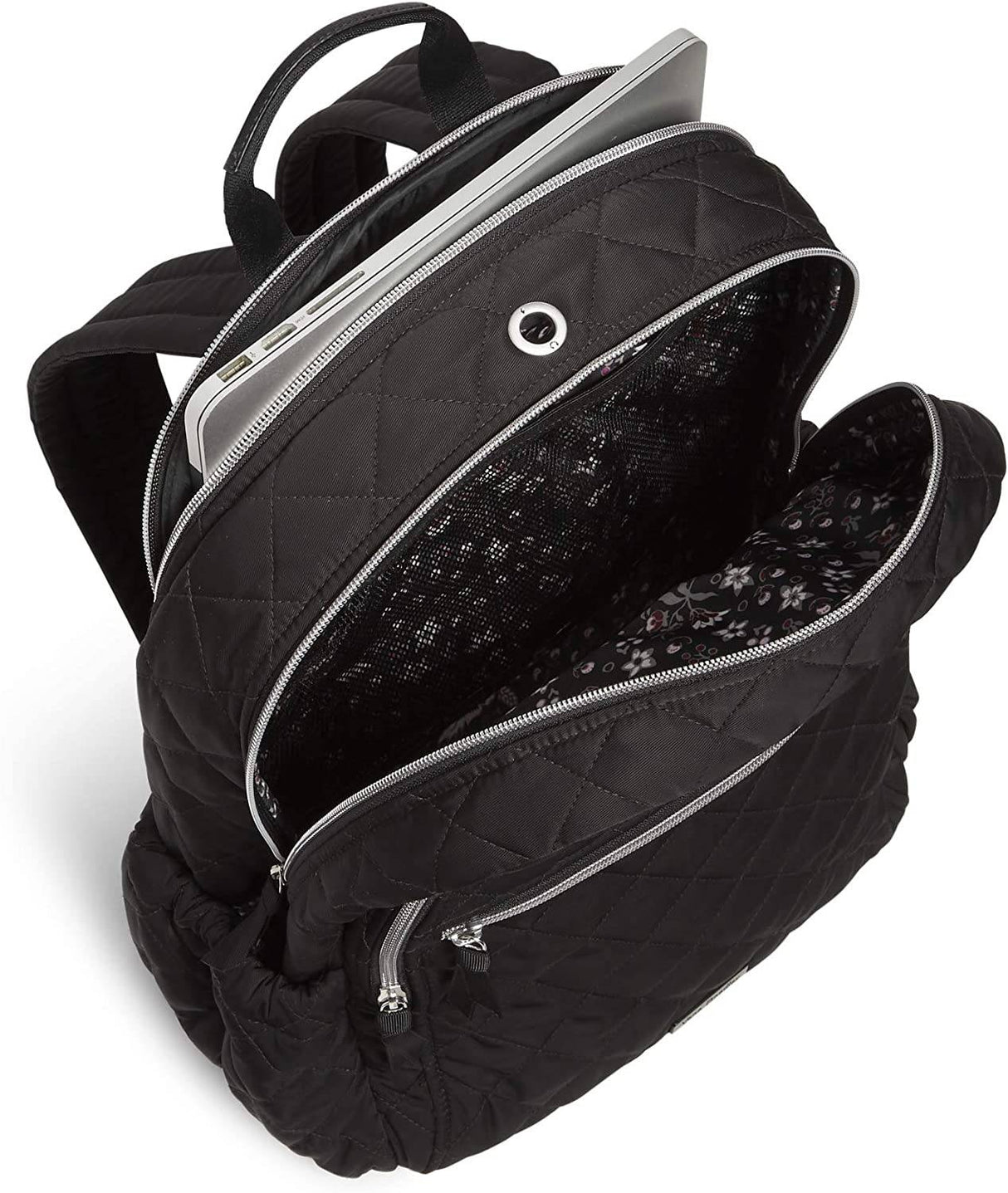 Vera Bradley - Performance Twill Campus Mochila para mujer, negro.