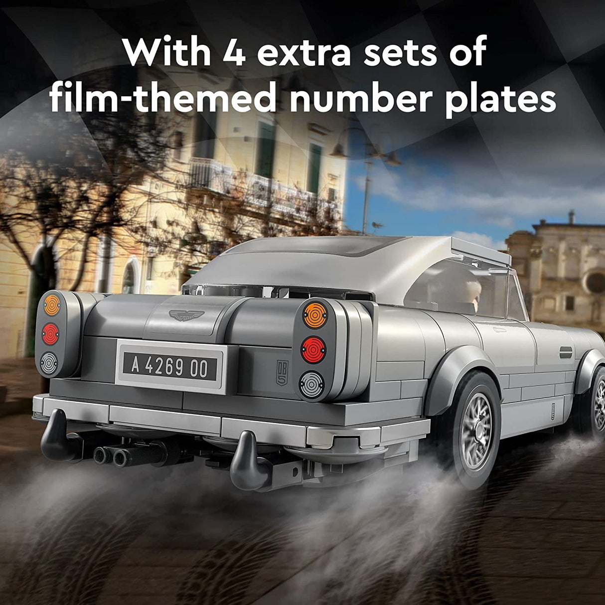 LEGO Speed Champions 007 Aston Martin DB5 76911 Juego de juguetes de construcción con James Bond para niños, niños y niñas a partir de 8 años (298 piezas)