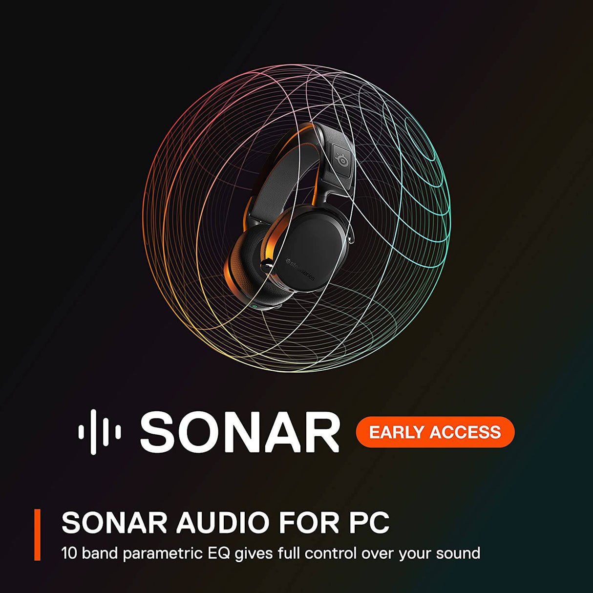 SteelSeries Arctis 7+ Auriculares inalámbricos para juegos - Sin pérdidas 2.4 GHz - 30 horas de duración de la batería - USB-C - 7.1 Surround - para PC, PS5, PS4, Mac, Android y Switch - Negro