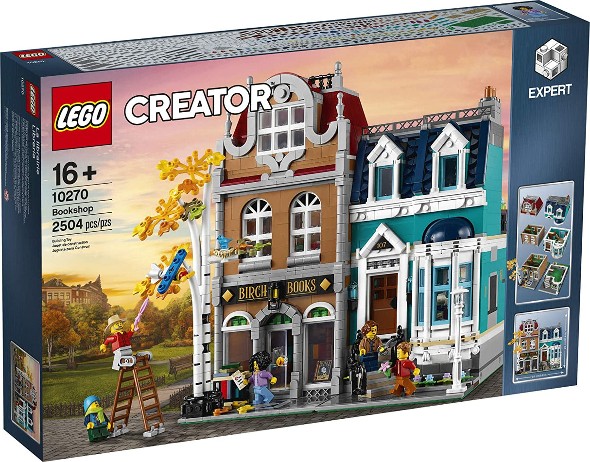 LEGO Creator Expert Bookshop 10270 Kit de construcción modular, (2504 piezas)