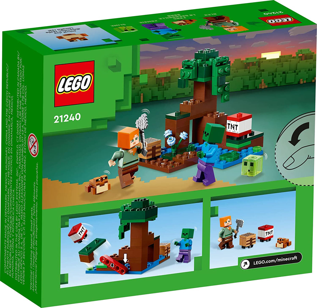 LEGO Minecraft The Swamp Adventure 21240