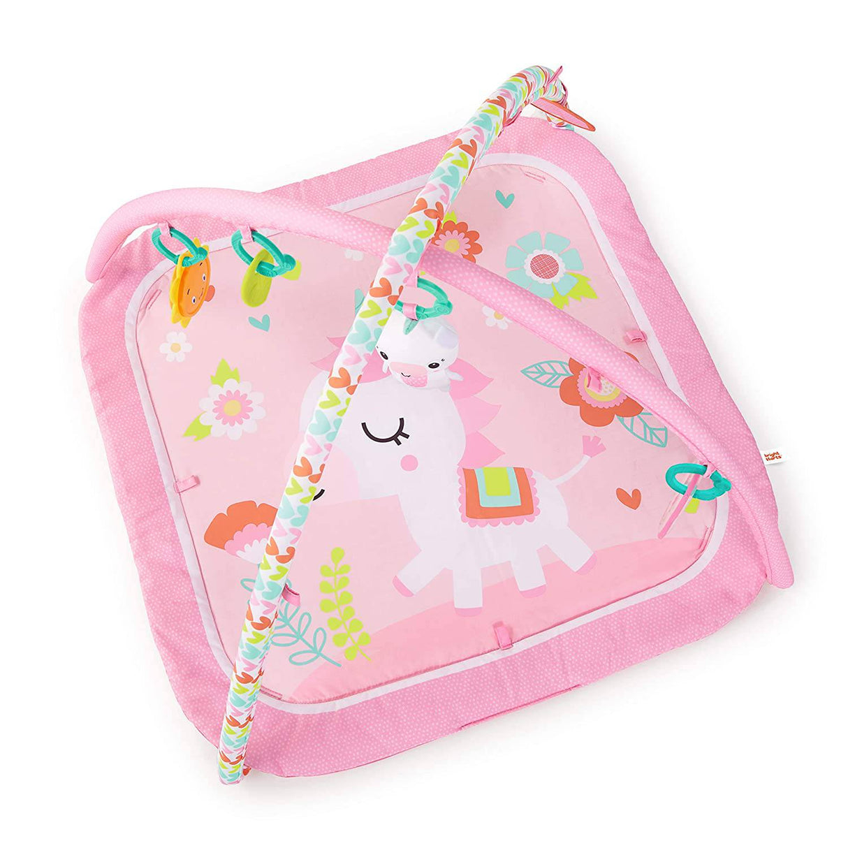Bright Starts Daydream Blooms Activity Gym & Play Mat con juguetes para llevar, edades recién nacidos + - DIGVICE MX