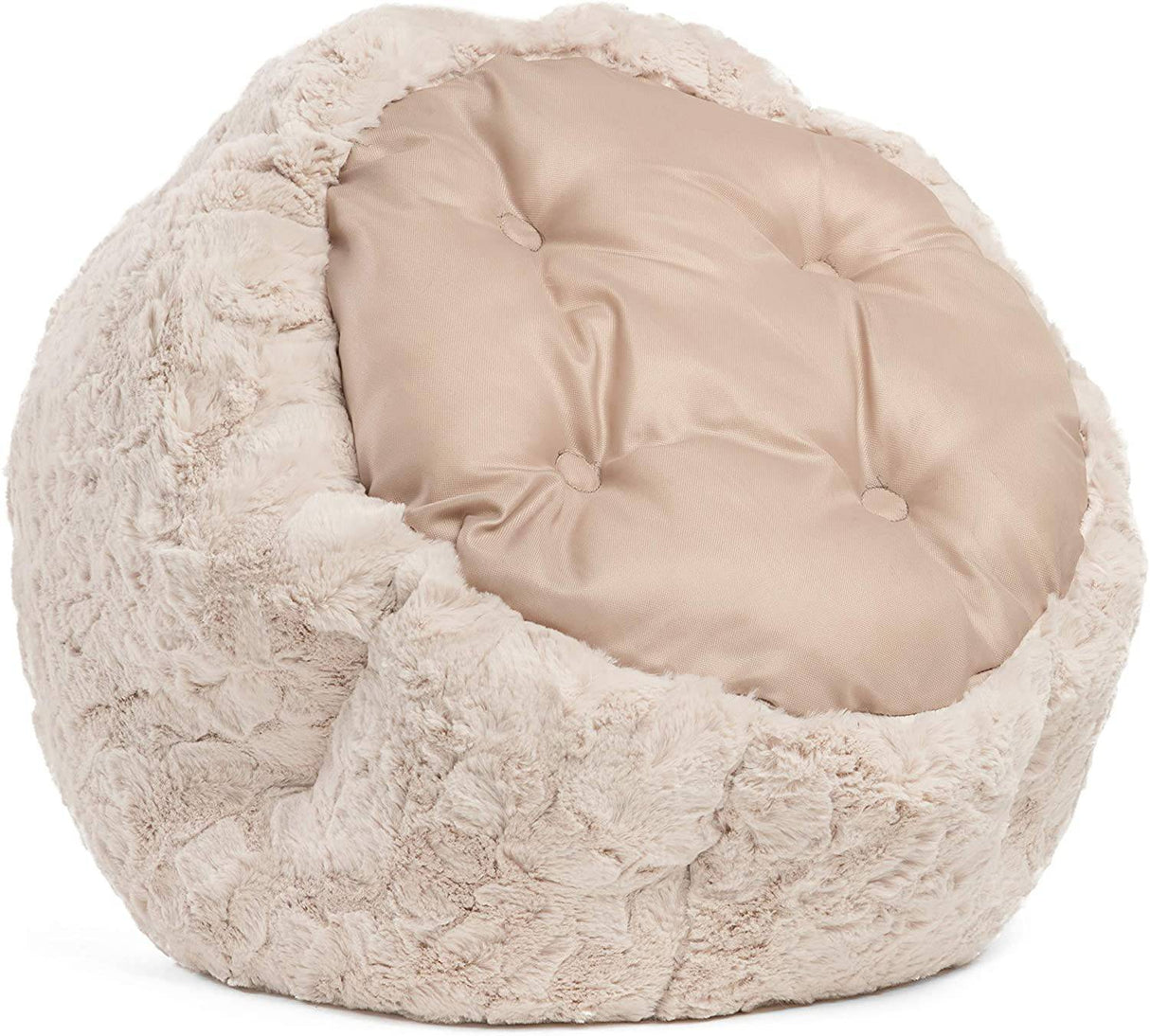 Best Friends by Sheri OrthoComfort Deep Dish Cuddler, cama para perros y gatos con alivio de articulaciones autocalentable, lavable a máquina, tamaño estándar - DIGVICE MX