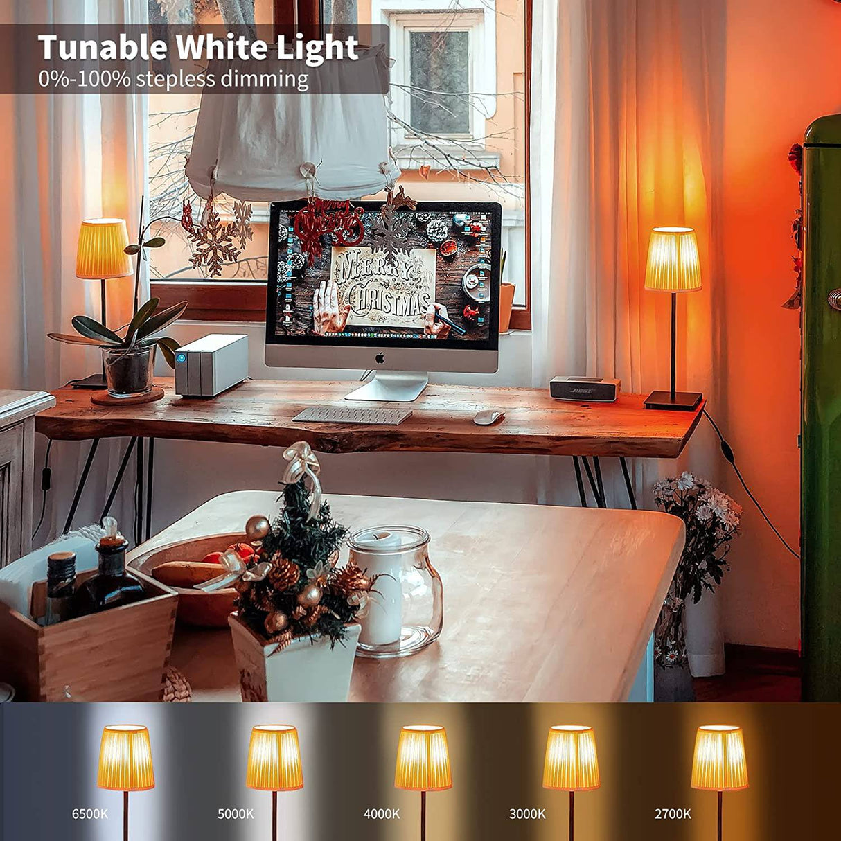 MagicLight Smart BR30 Bombillas de luz de inundación, intensidad regulable que cambia de color, equivalente a 100 W, luz LED empotrable, bombillas de luz WiFi, funciona con Alexa Google Assistant SmartThings (2 unidades) - DIGVICE MX
