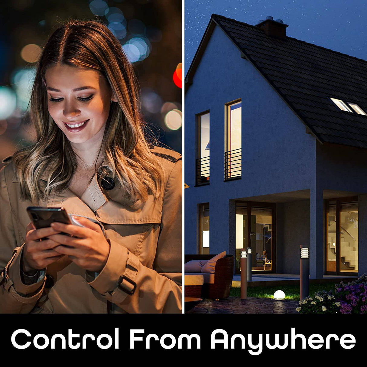 Geeni Prisma Plus 800 Bombilla LED inteligente Wi-Fi, color más brillante y blanco sintonizable (2700k-6500K), 1 paquete, A19 60W, no requiere concentrador, la bombilla funciona con Amazon Alexa, Google Home, - DIGVICE MX