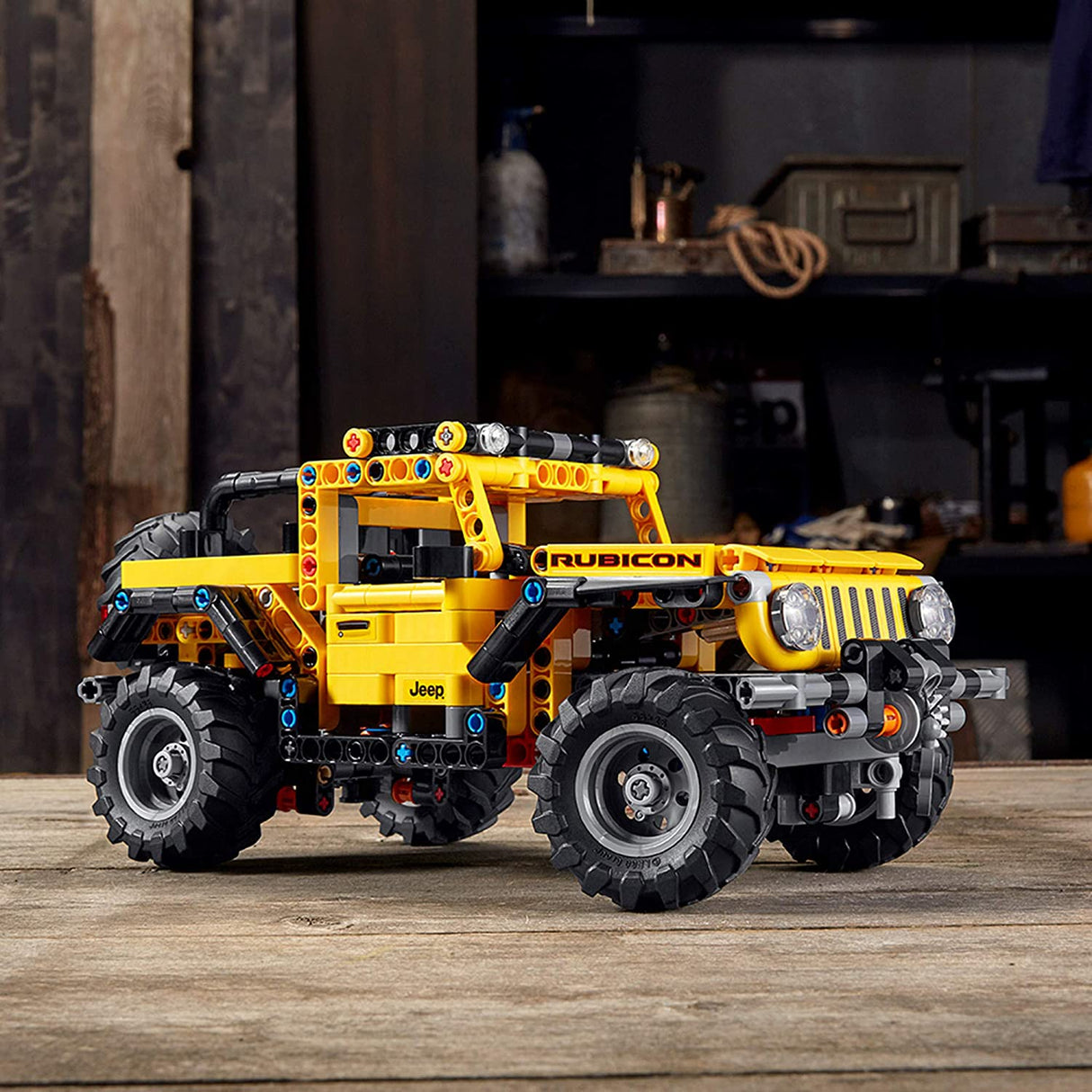 LEGO Technic Jeep Wrangler 42122 Juego de juguetes de construcción para niños, niños y niñas a partir de 9 años (665 piezas)