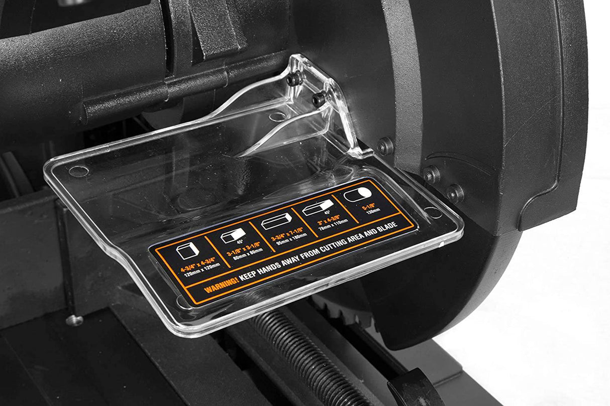 Sierra tronzadora WEN CM1452 de 15 amperios y 14 pulgadas para cortar materiales múltiples con hoja de sierra para cortar metal con punta de carburo - DIGVICE MX