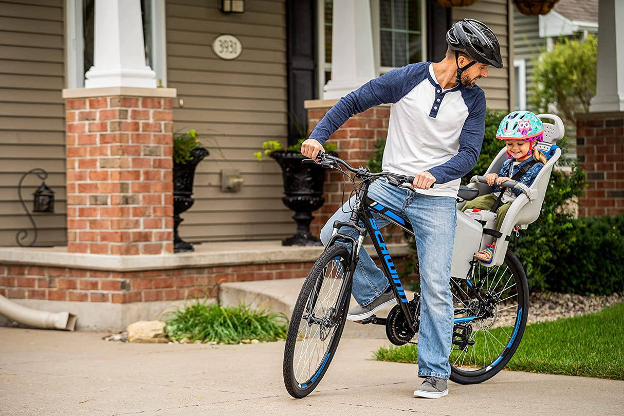 Schwinn Deluxe Portabebés montado en bicicleta/Asiento de bicicleta para niños, niños pequeños y niños - DIGVICE MX