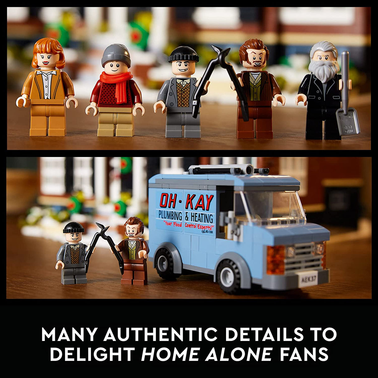 LEGO Ideas Home Alone 21330 Juego de construcción para adultos (3955 piezas)