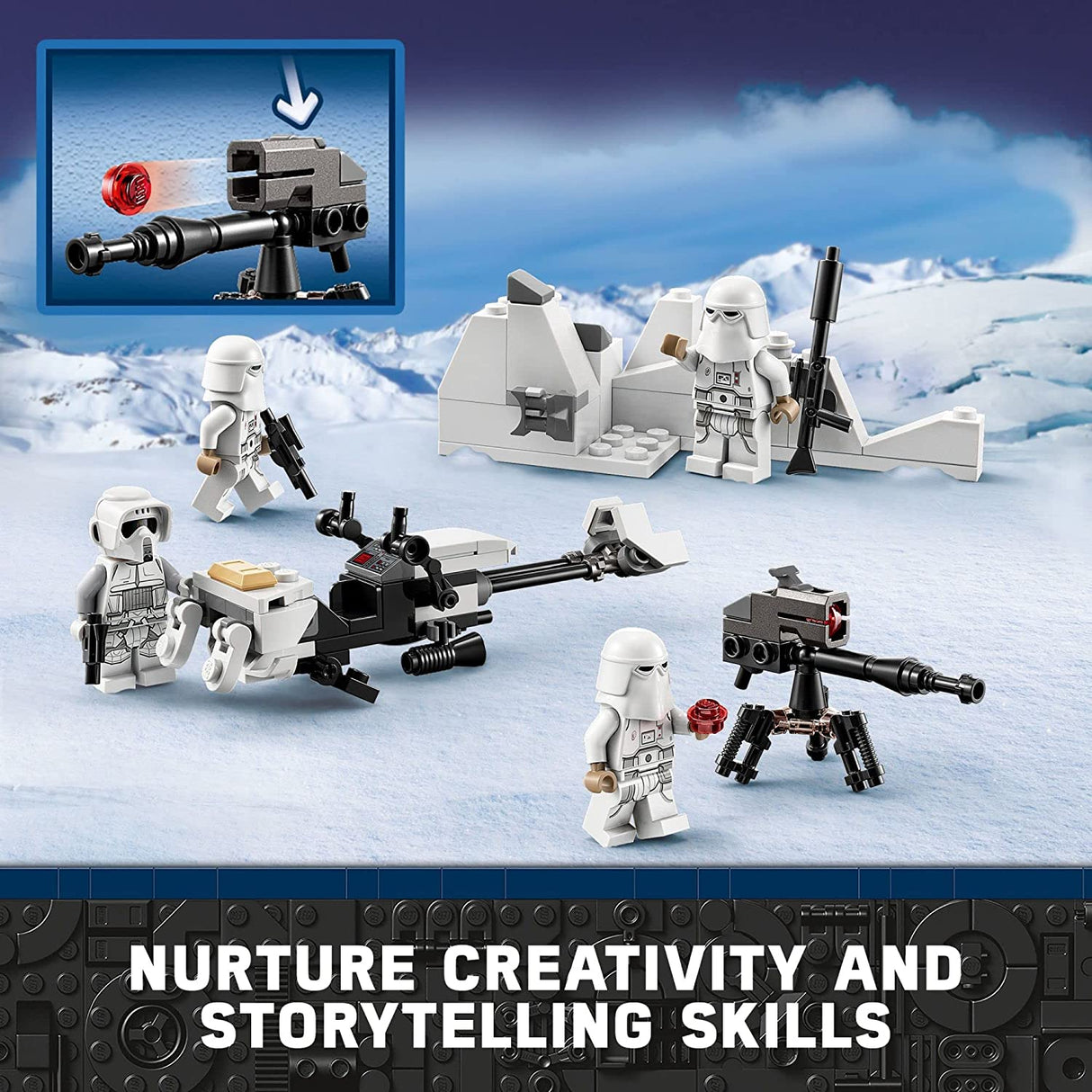 LEGO Star Wars Snowtrooper Battle Pack 75320 (105 piezas)