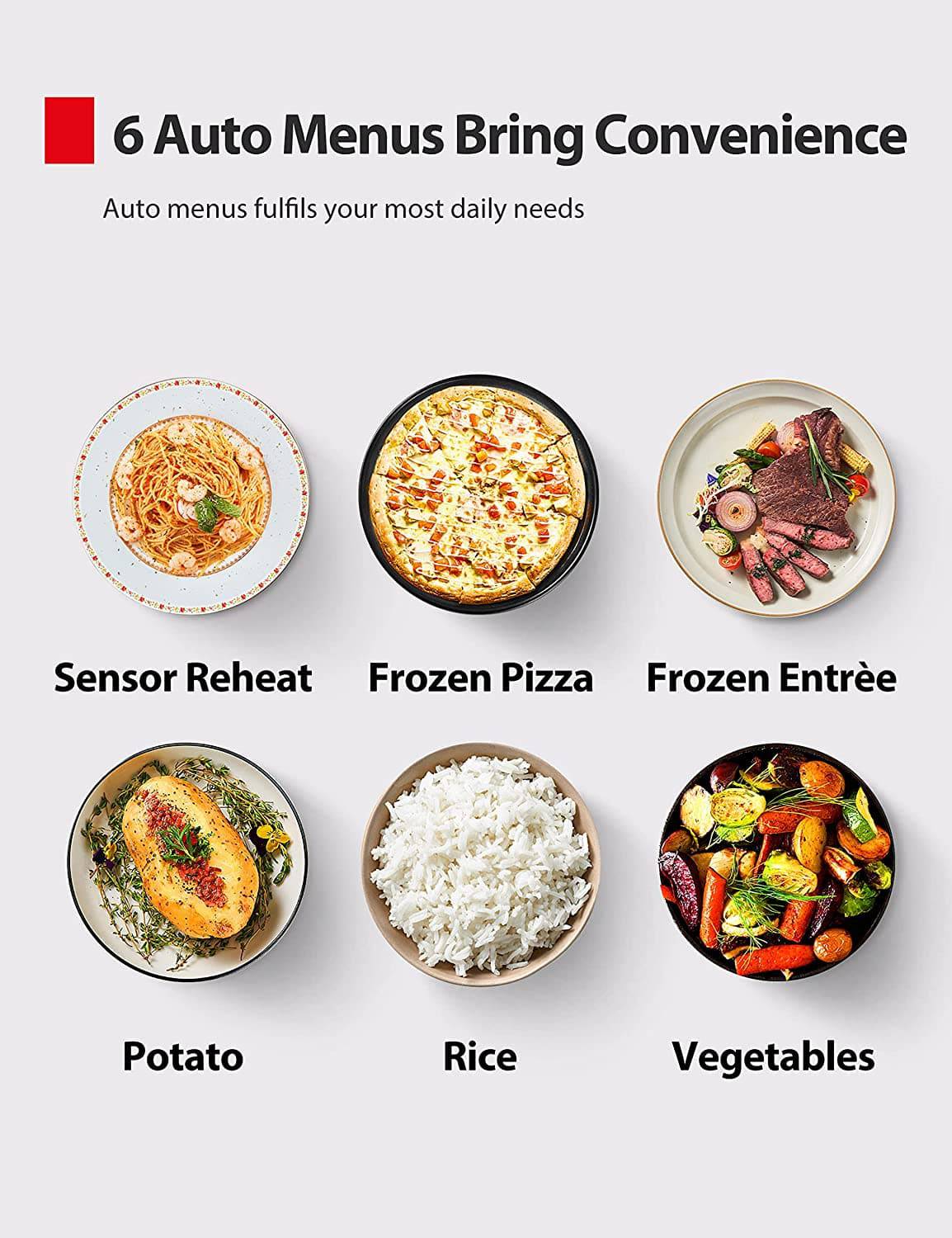 Toshiba - Horno de microondas ML2-EM62P(SS) con sensor de humedad incorporado, 6 menús preestablecidos automáticos, modo ECO, opción de encendido/apagado de sonido y función de memoria de posición 2.2 cu. pies, 1200 W, acero inoxidable - DIGVICE MX