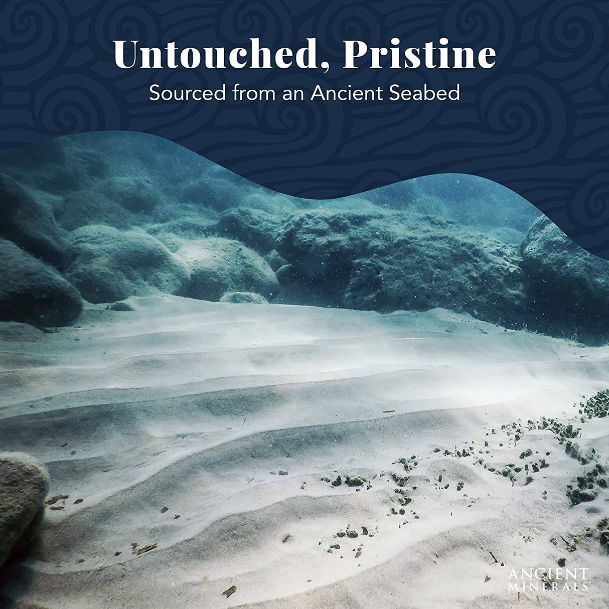 Ancient Minerals - Copos de baño de magnesio, alternativa de baño a la sal de Epsom, remojo en sales naturales, alta eficiencia de absorción para relajación, bienestar y alivio muscular, 8 libras