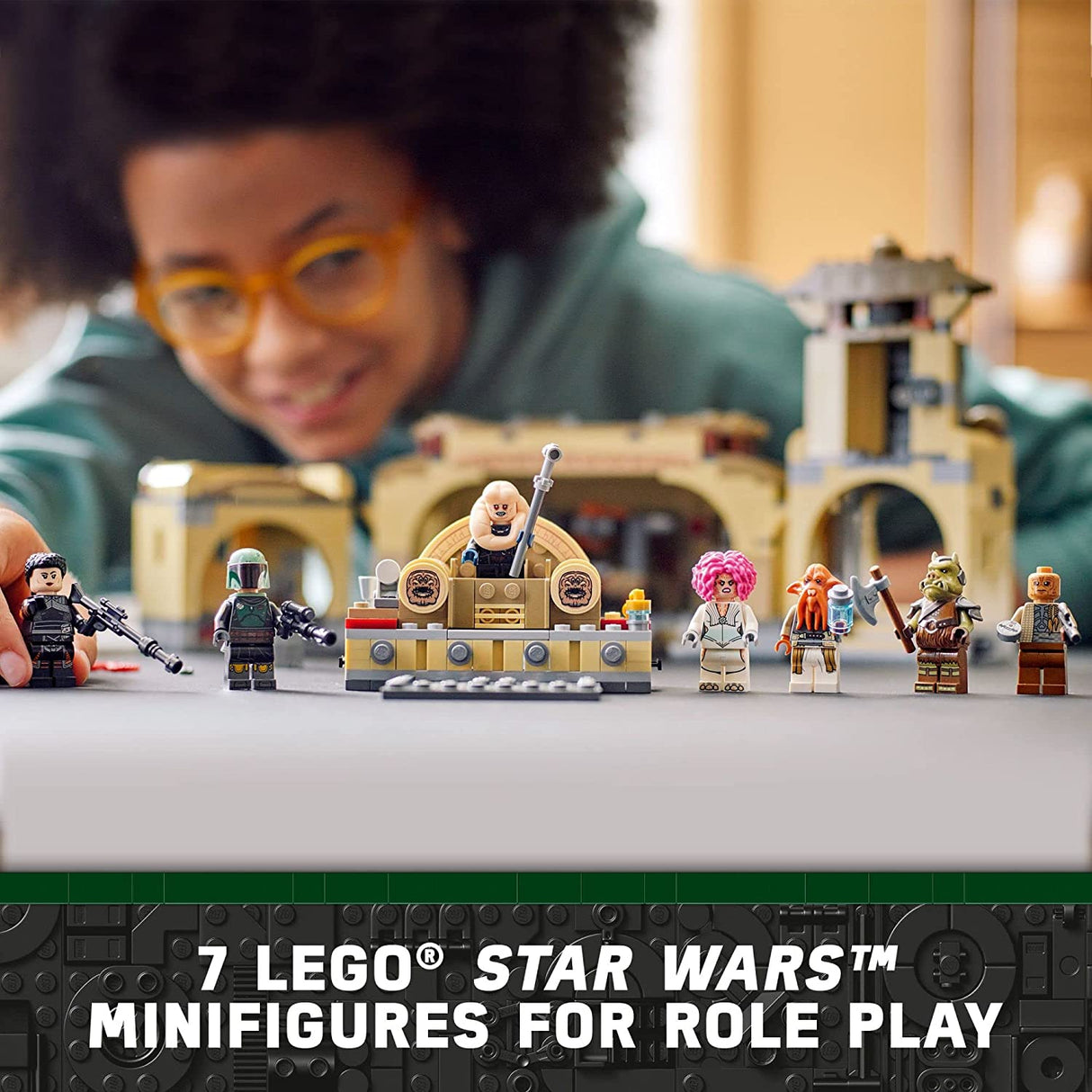 LEGO Star Wars Boba Fett's Throne Room 75326 (732 piezas)