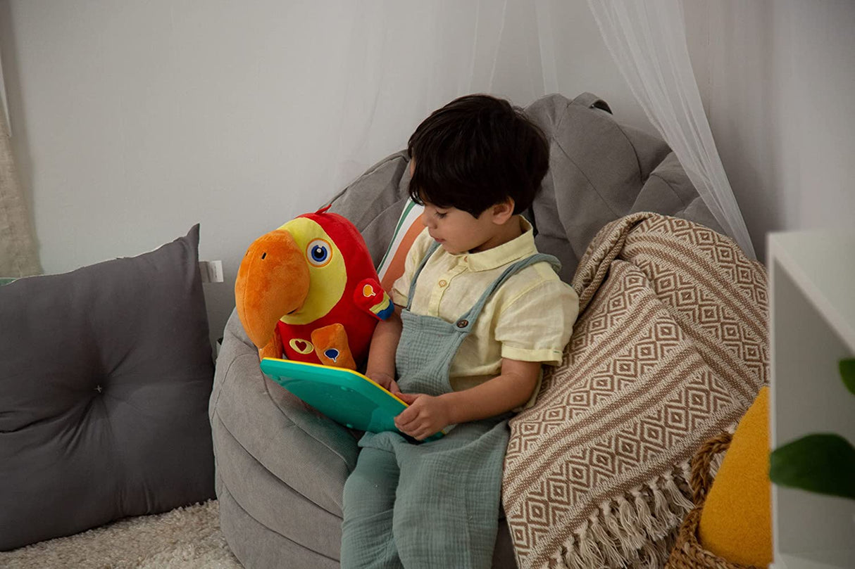 BabyFirstTV - Vocabularry Interactive - Juguete interactivo, peluche de animal - B081VYKRBH