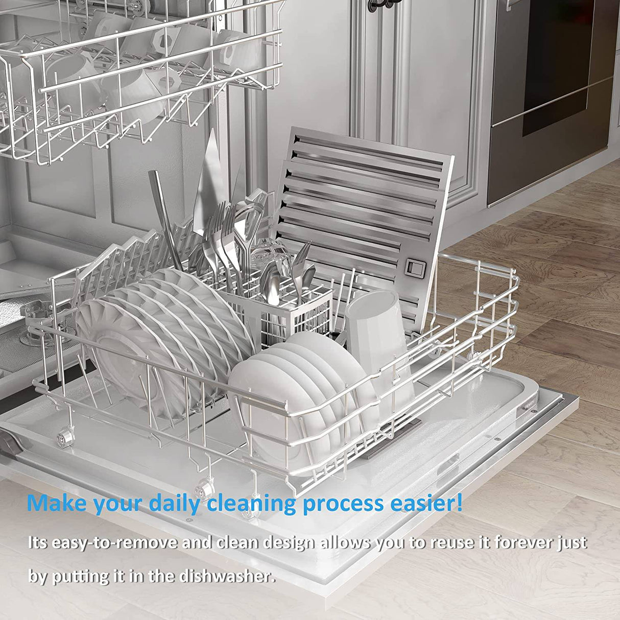 IKTCH Campana extractora para debajo del gabinete de 30 pulgadas con 900-CFM, sensor de gestos de 4 velocidades y panel de control táctil, ventilación de cocina de acero inoxidable con 2 filtros deflectores (IKC01-30) - DIGVICE MX