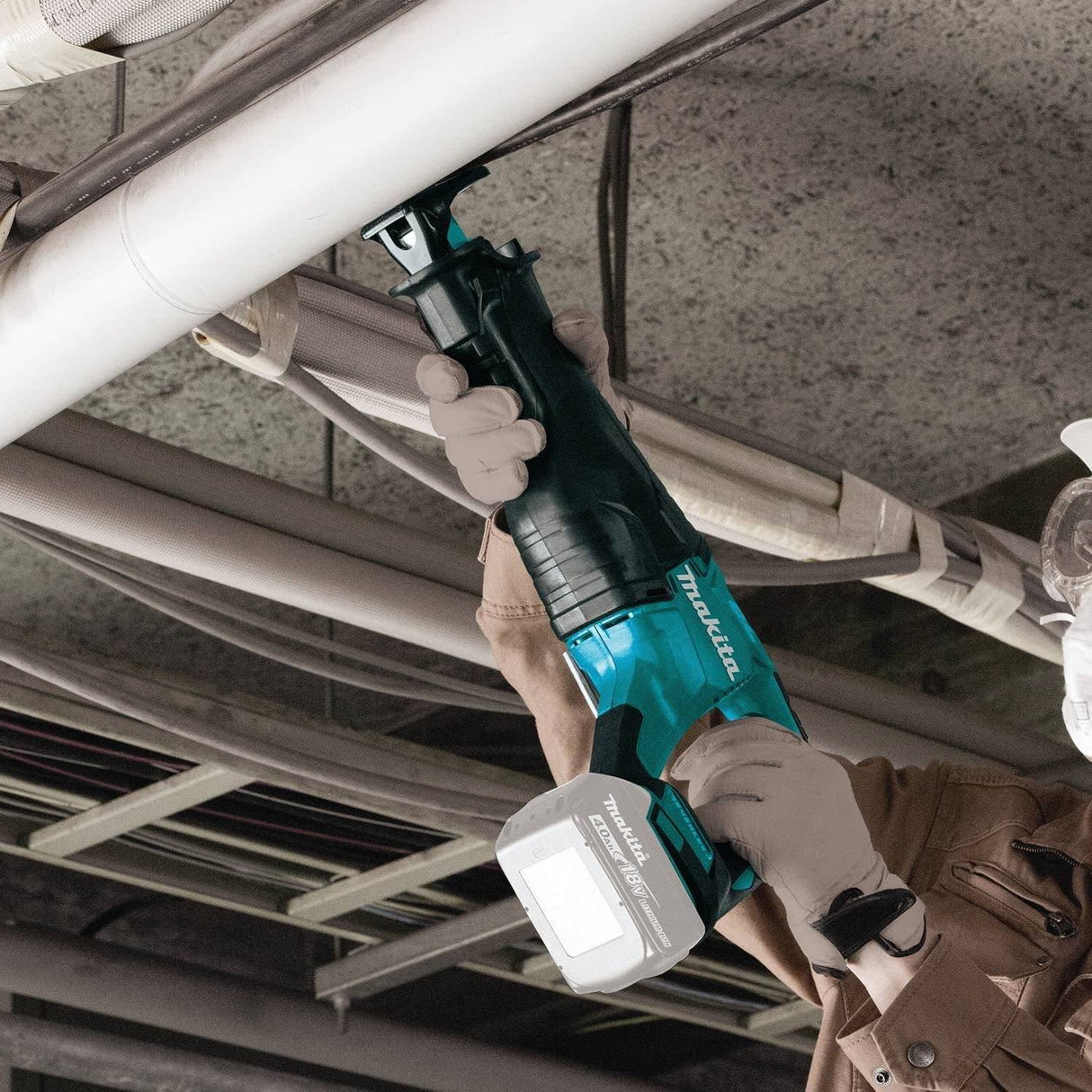 Makita XRJ05Z 18V LXT Litio-Ion sin escobillas Sierra alternativa inalámbrica, solo herramienta - DIGVICE MX