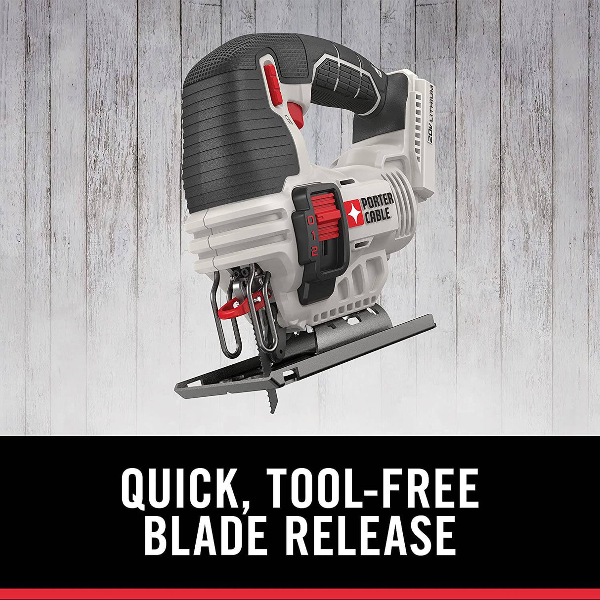 Sierra caladora PORTER-CABLE 20V MAX*, solo herramienta (PCC650B) - DIGVICE MX