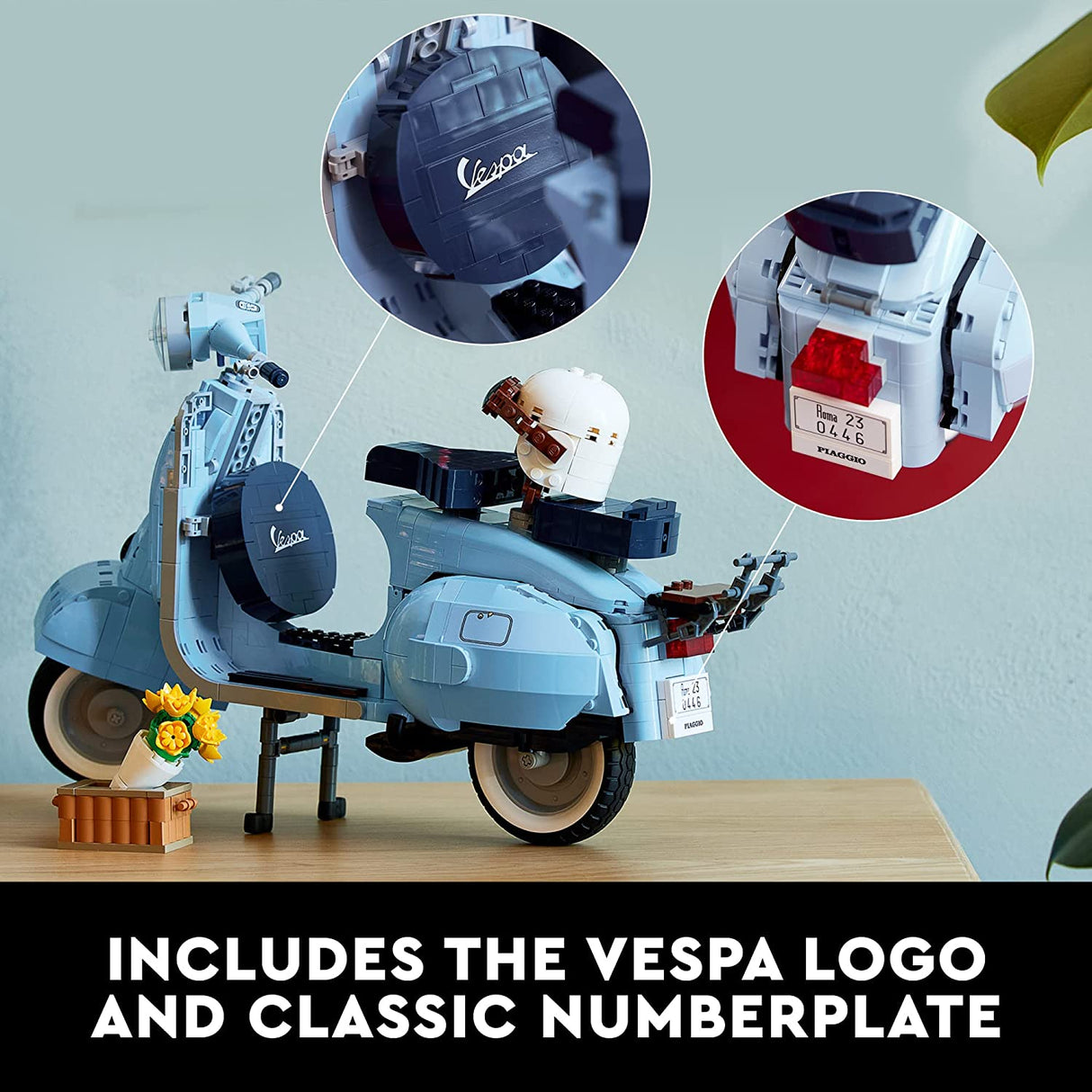 LEGO Icons Vespa 125 10298 (1107 piezas)