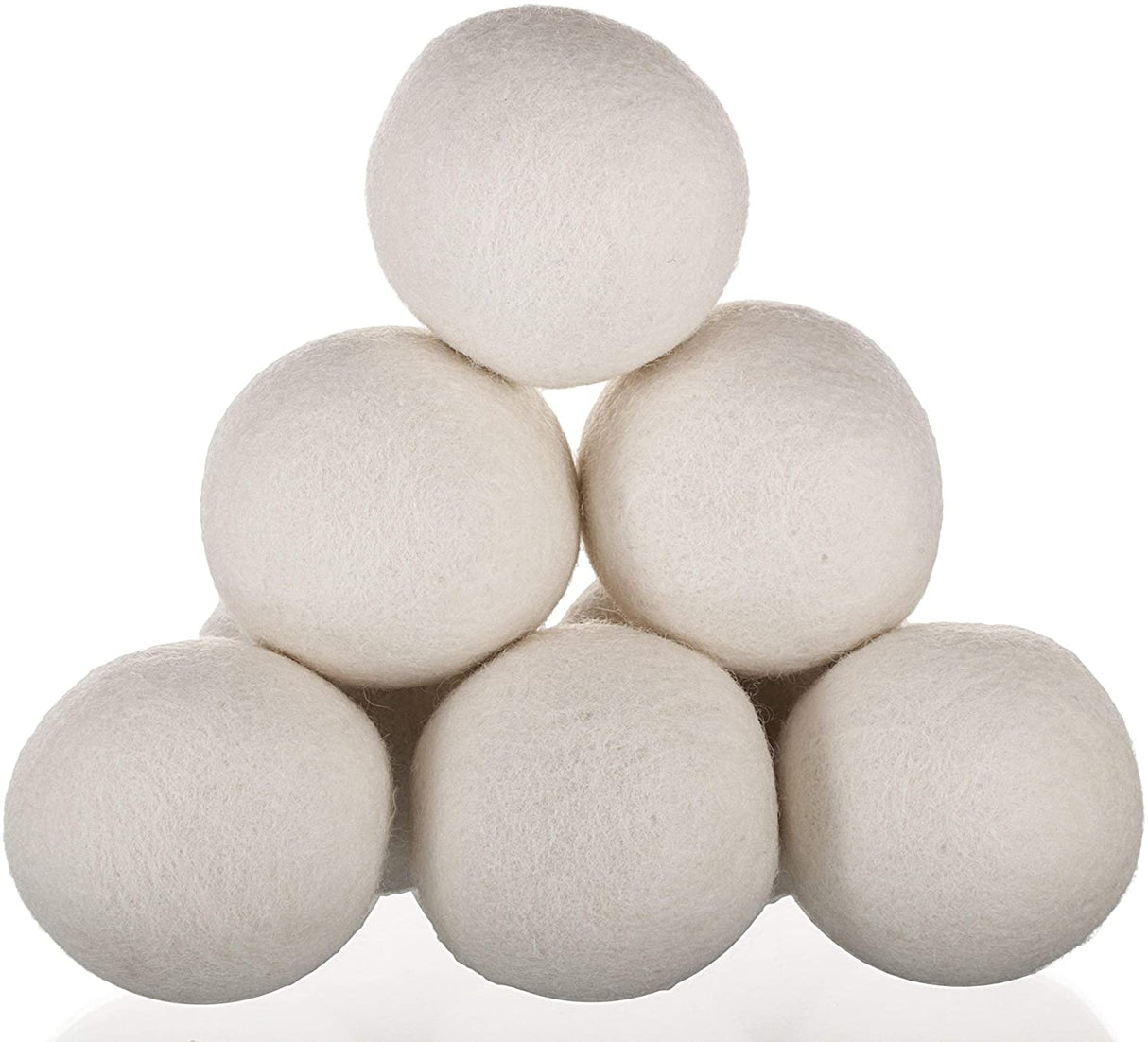 Woolzies Wool Dryer Balls Organic: nuestras grandes esferas de lana son el mejor suavizante de telas | Paquete de 6 bolas para secadora XL para ropa está hecho con lana de Nueva Zelanda | Use bolas de lavandería para secadora con aceites esenciales - DIGVICE MX