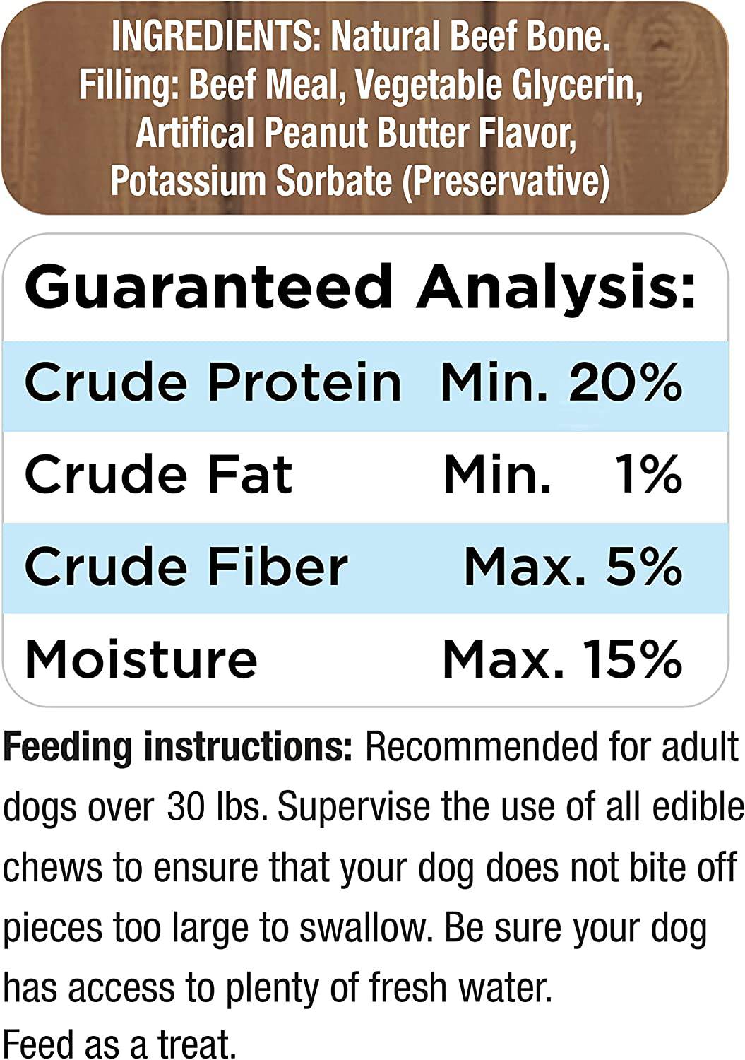 Cadet Espinilleras Rellenas para Perros l Espinilleras Rellenas de Sabor Salado para Perros - DIGVICE MX