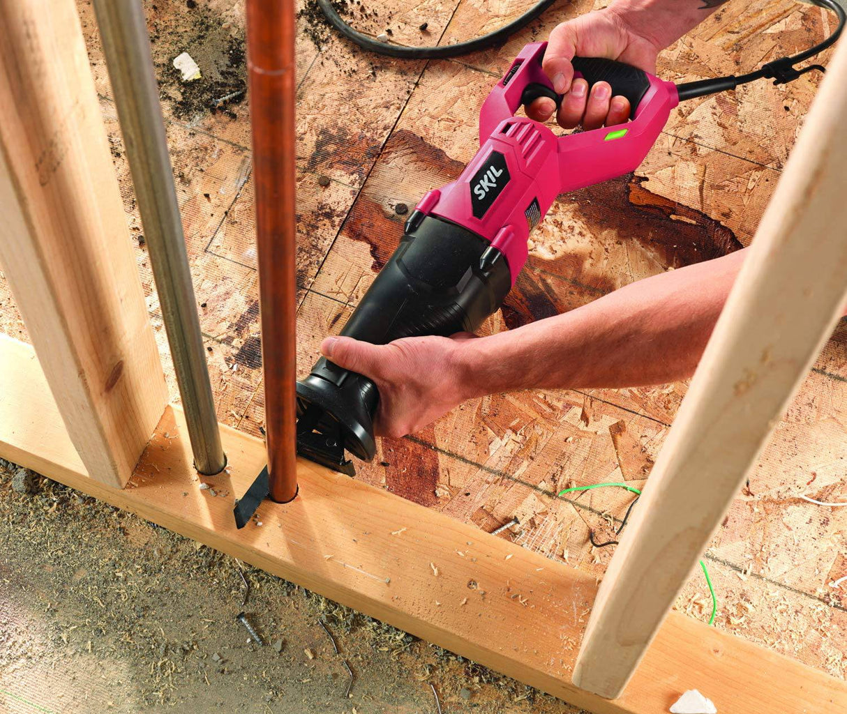 SKIL 9216-01 Sierra alternativa de 9 amperios, roja - DIGVICE MX