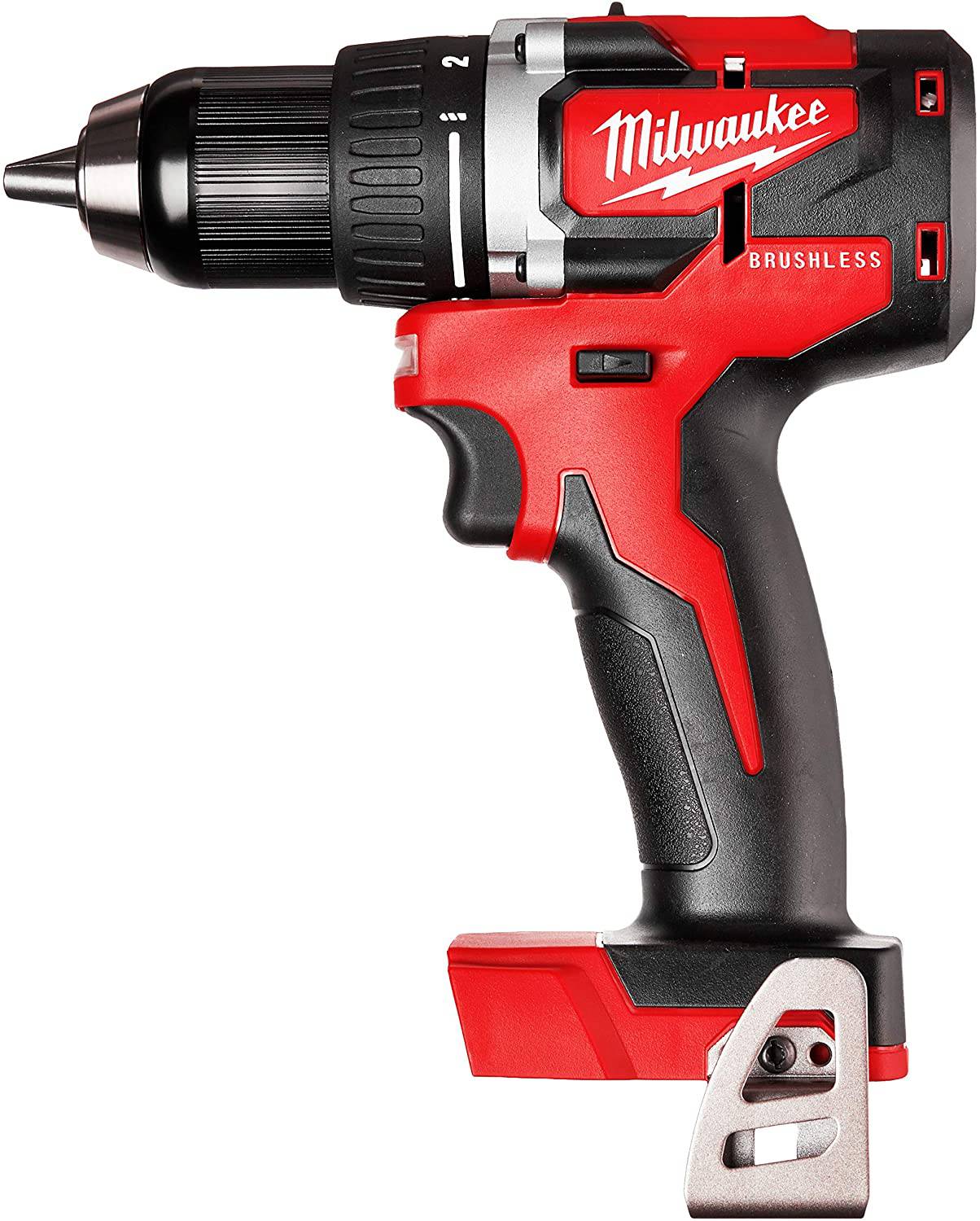 Milwaukee M18 - Taladro/controlador compacto inalámbrico de iones de litio de 18 voltios (sólo herramienta) 2801-20 - DIGVICE MX
