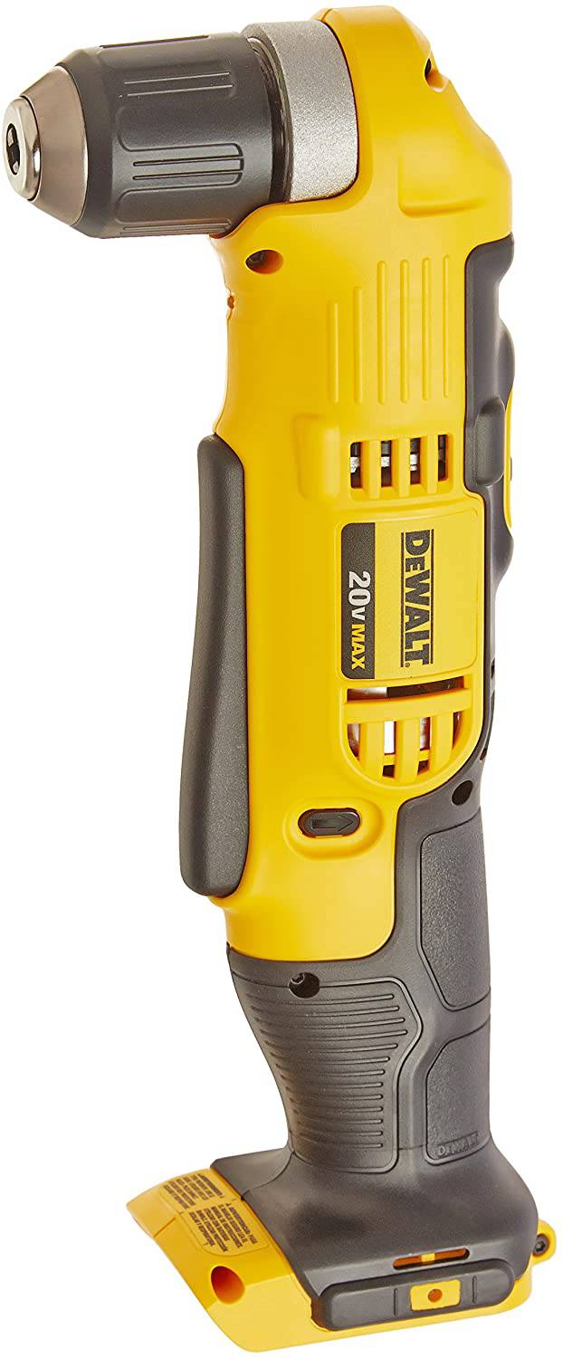 DEWALT 20V MAX* Taladro de ángulo recto, inalámbrico, solo herramienta (DCD740B) - DIGVICE MX