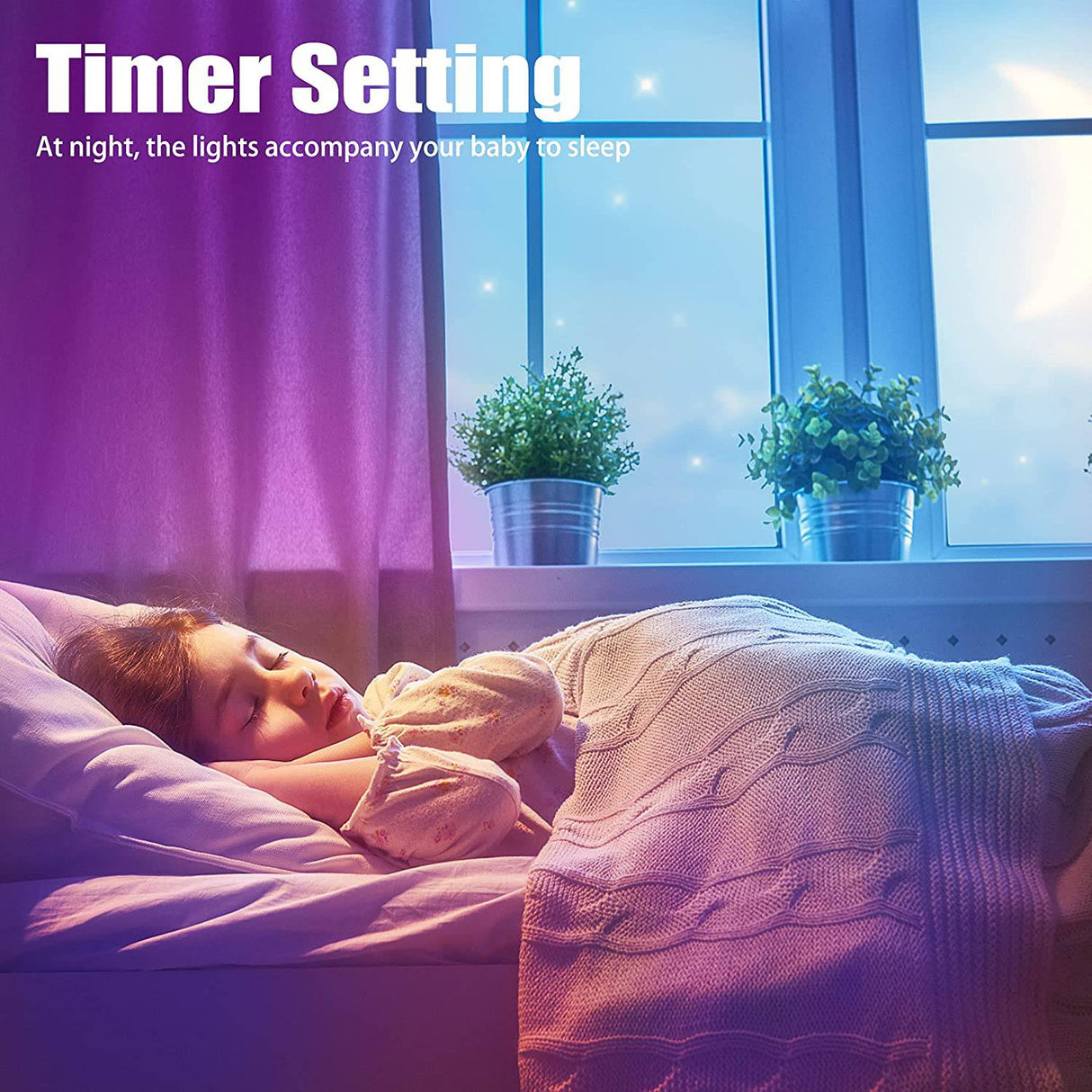 GUSODOR Tira de luces LED de 32.8 pies, luces LED inteligentes para dormitorio, tiras de luz LED que cambian de color, sincronización de música, luces LED RGB con control remoto de aplicación, luces LED - DIGVICE MX