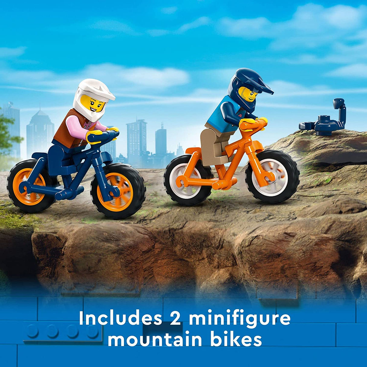 LEGO City 4x4 Off-Roader Adventures 60387 Juego de juguetes de construcción para niños, niños y niñas a partir de 6 años (252 piezas)