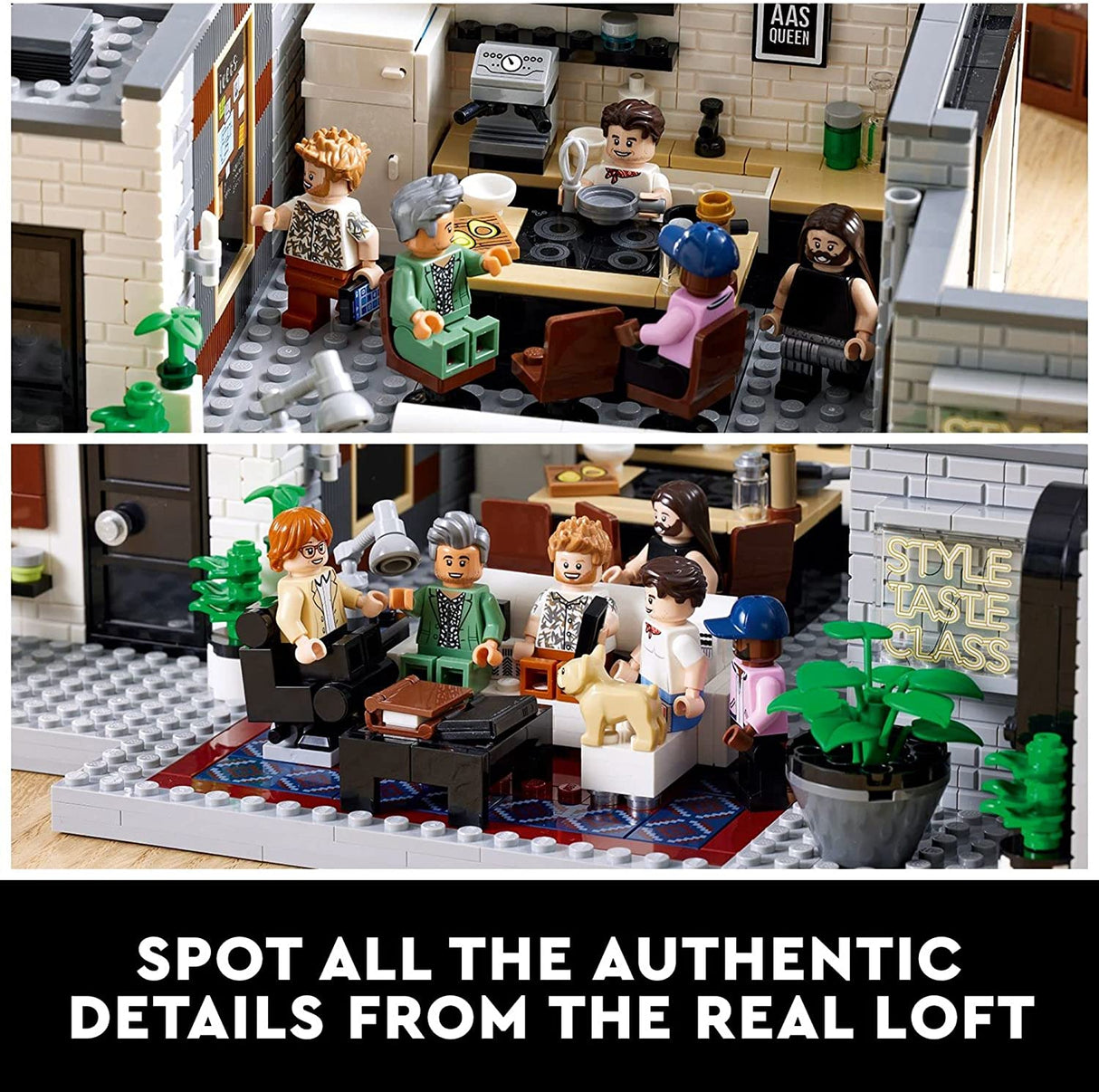 LEGO Queer Eye - The Fab 5 Loft 10291 (974 piezas)