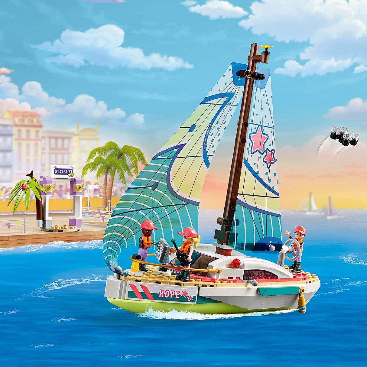 LEGO Friends Stephanie's Sailing Adventure 41716 (304 piezas)