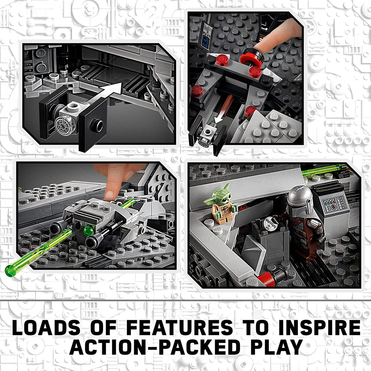 LEGO Star Wars: The Mandalorian Imperial Light Cruiser 75315 (1,336 Piezas)