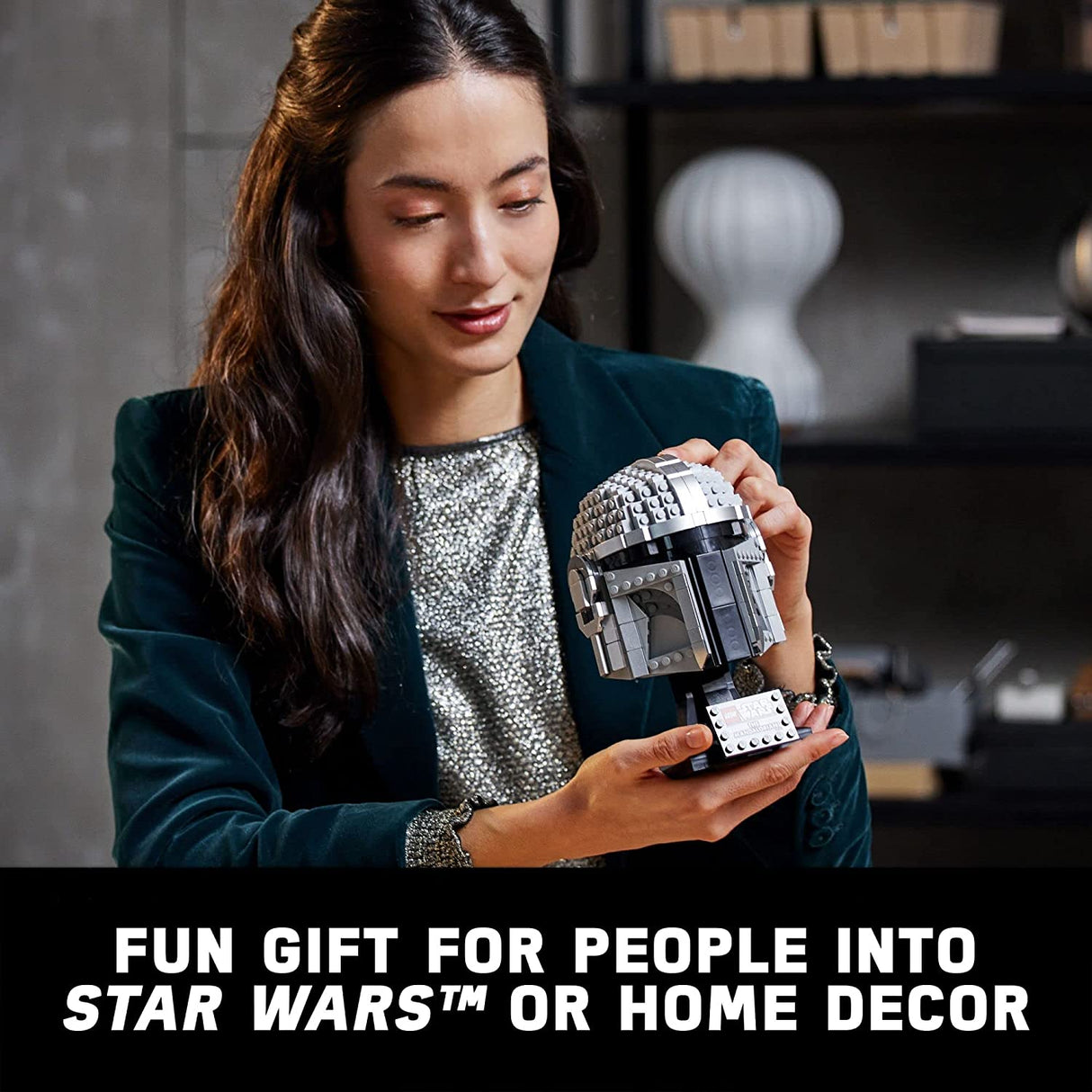 LEGO Star Wars The Mandalorian Helmet 75328 (584 piezas)