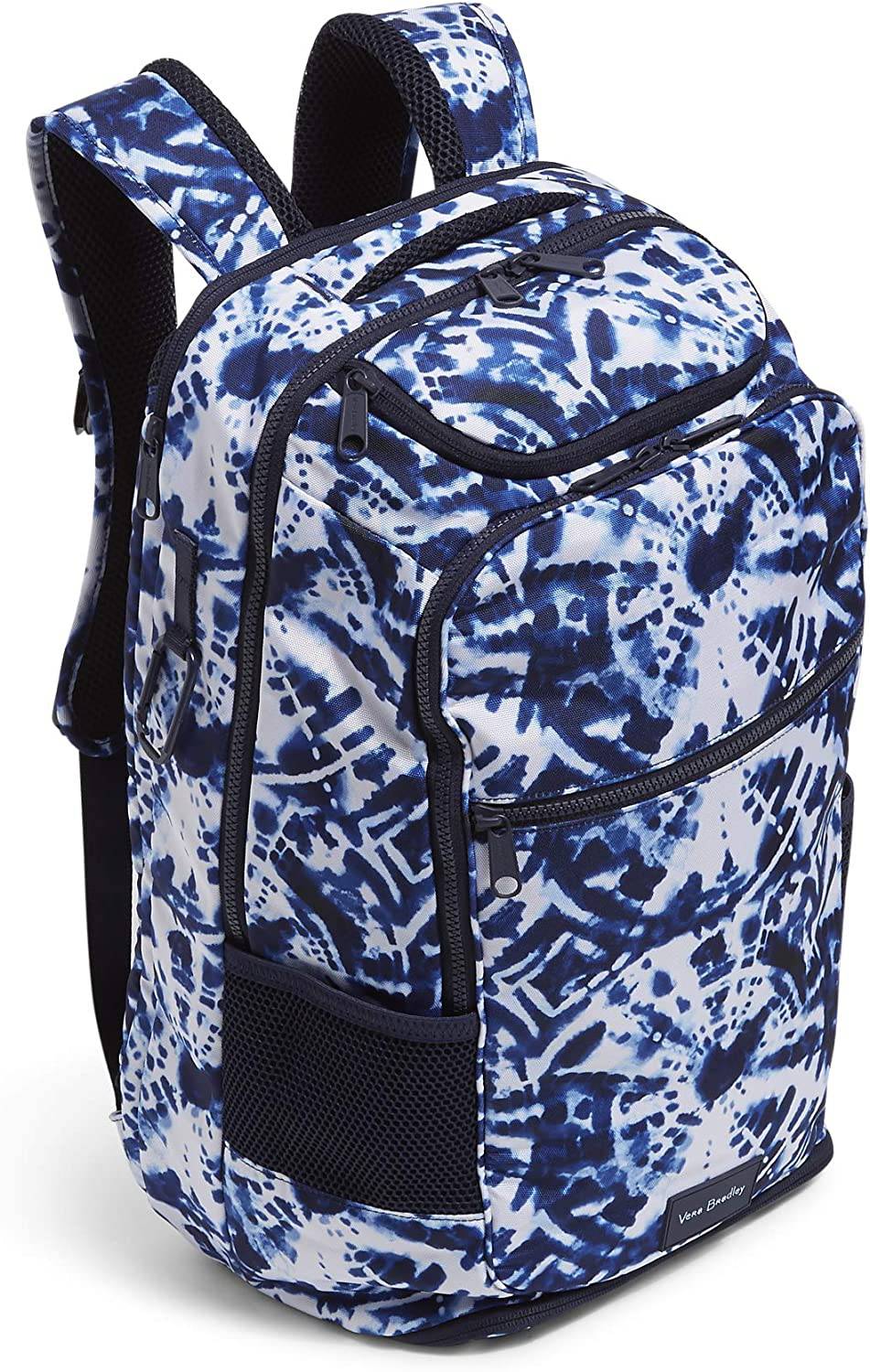 Vera Bradley - Mochila de viaje reactiva reciclada Lighten Up para mujer, Island Tie-dye, talla única