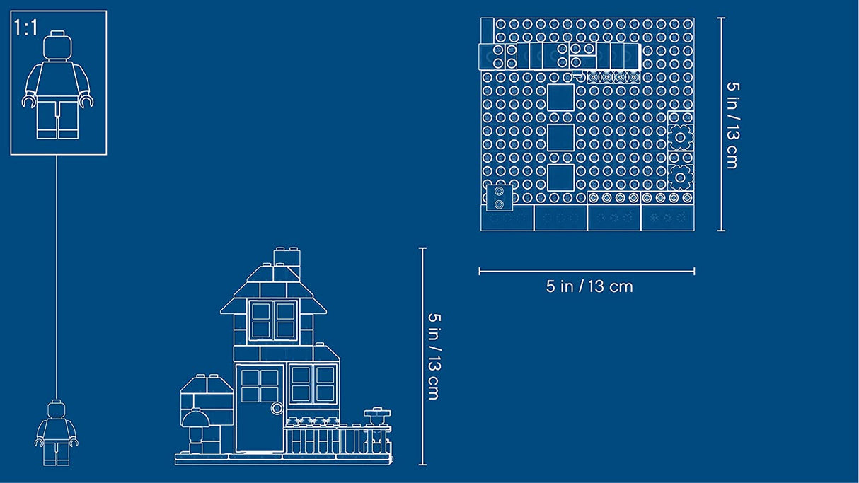 LEGO Classic Large Creative Brick Box 10698 Juego de juguetes de construcción para niños, niños y niñas de 4 a 99 años (790 piezas)