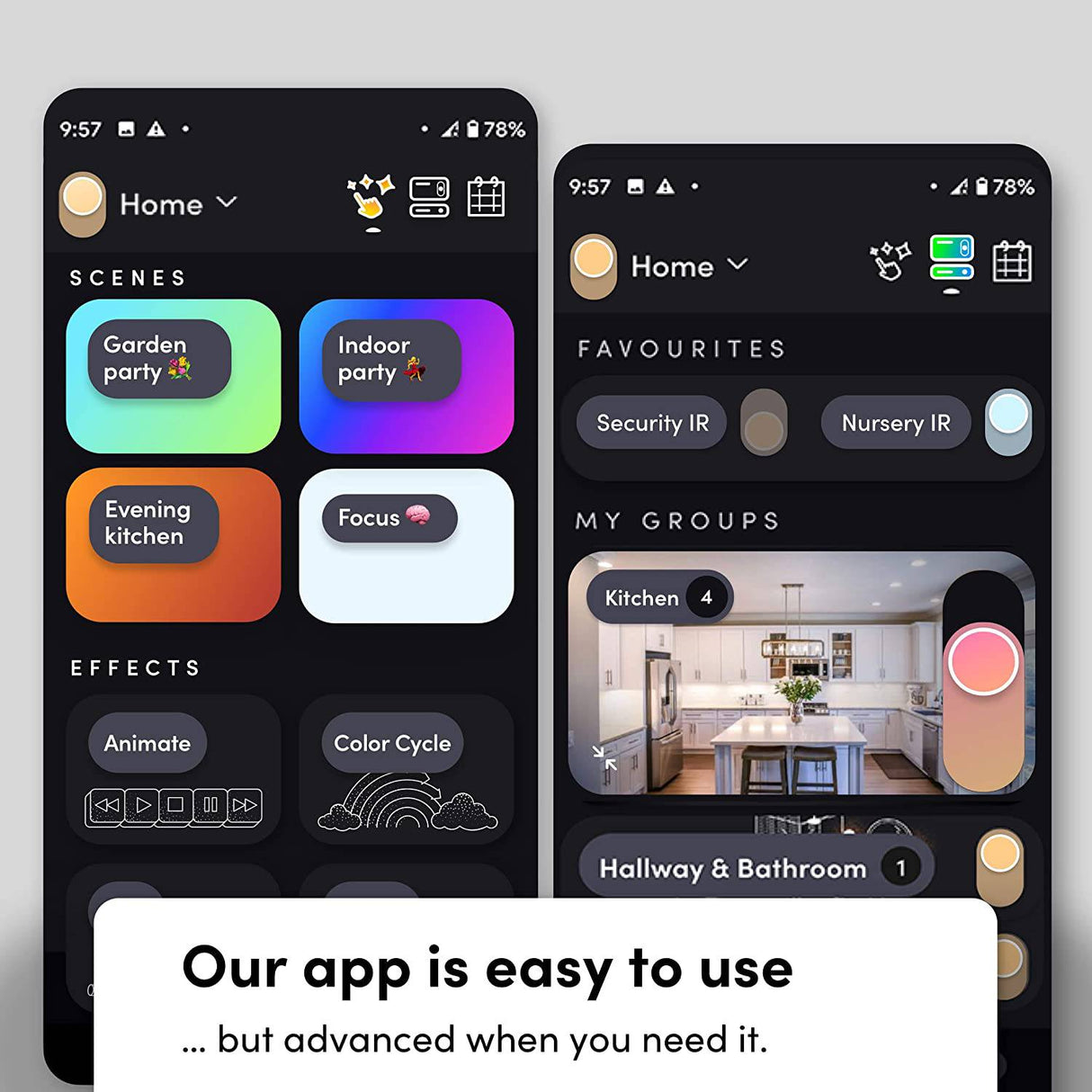 LIFX - Bombilla BR30 de 1100 lúmenes de visión nocturna - DIGVICE MX