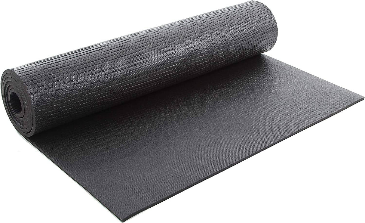 LERYG - Colchoneta de yoga, de ejercicios, de fitness grande Durable, antideslizante, colchonetas de entrenamiento para pisos de gimnasio en casa