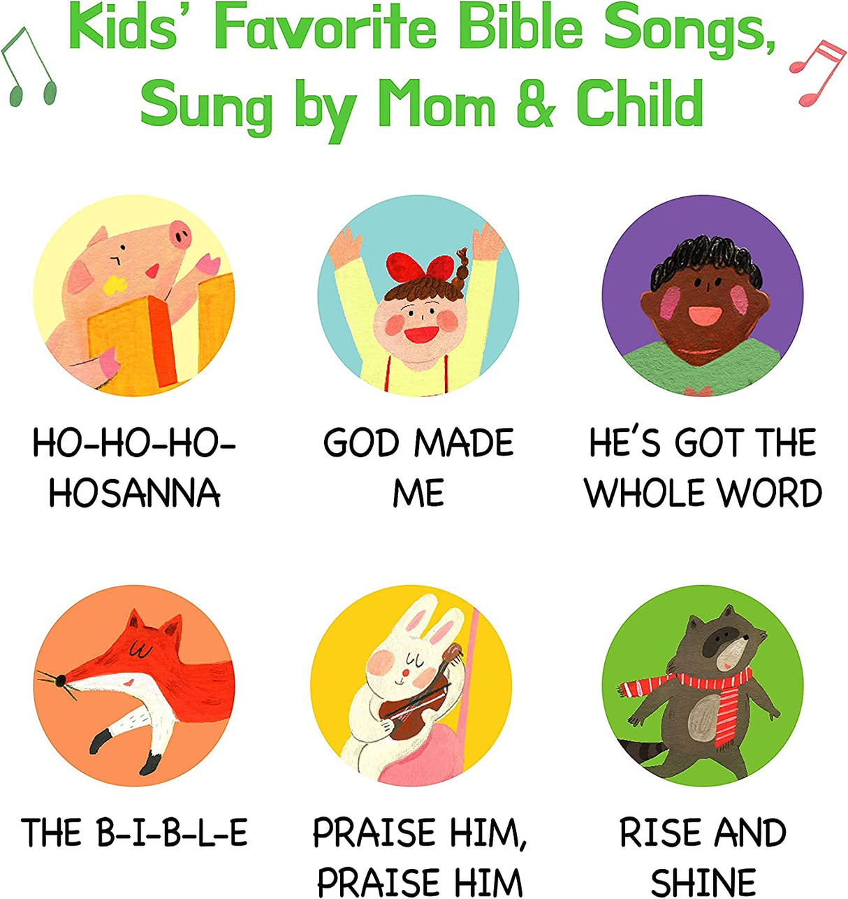 Hello 2 Kids Sing Along with Jesus - Early Bird Christian Sound Book Juguete musical - 6 canciones bíblicas e ilustraciones - 1736009109