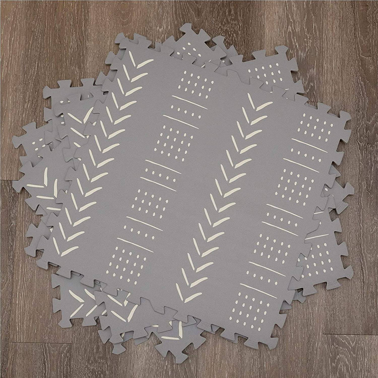 Childlike Behavior - Tapete de juego para bebé, extragrande, no tóxico, de espuma, con baldosas suaves entrelazadas, 72 x 48 pulgadas, tapete de piso para bebés, niños pequeños y niños - DIGVICE MX