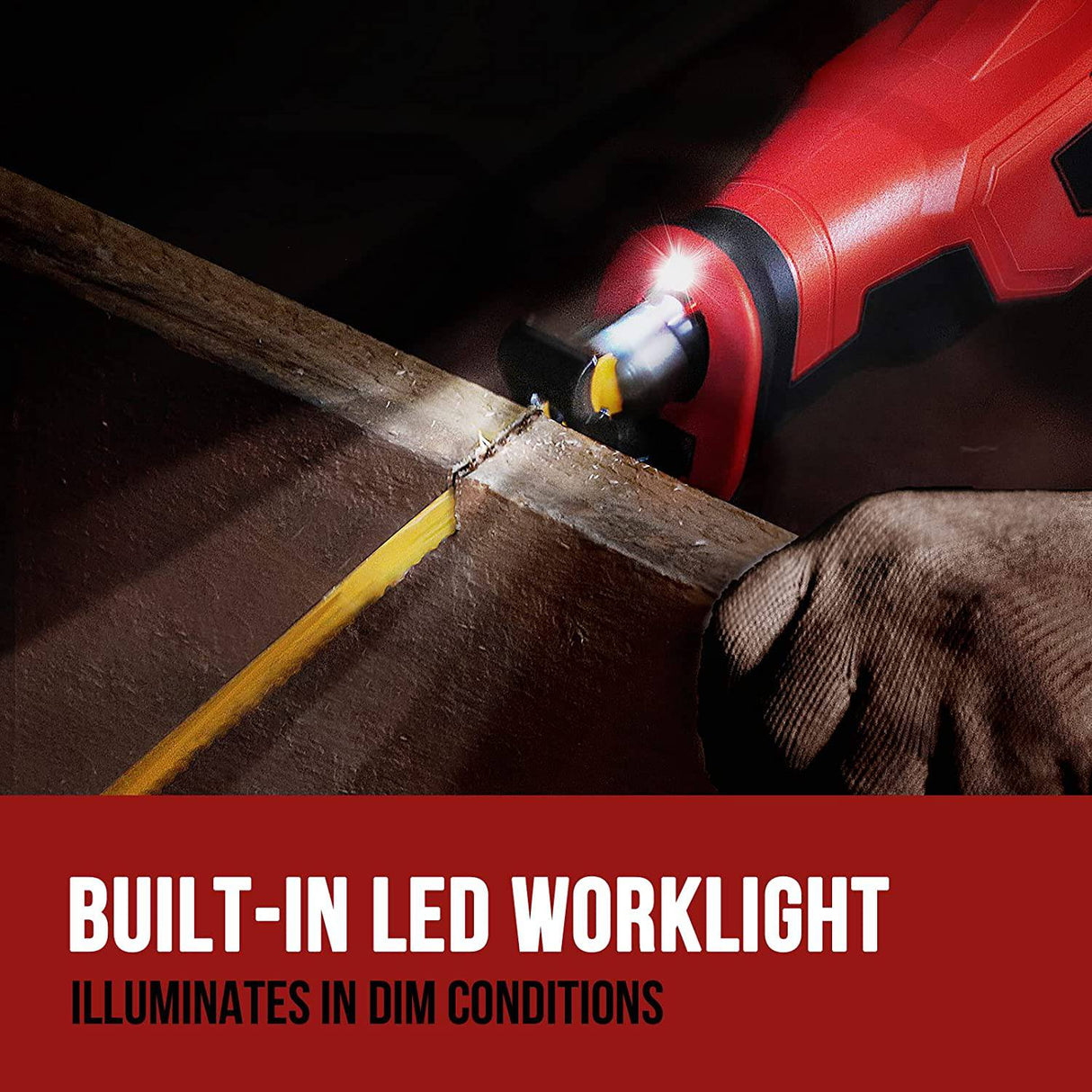 MOKENEYE Sierra alternativa inalámbrica de tamaño completo de 20 V con 3000 SPM, sierra de podar, zapata de pivote retráctil, longitud de carrera de 1 pulgada, batería y cargador, 6 hojas de sierra para corte de madera y metal - DIGVICE MX