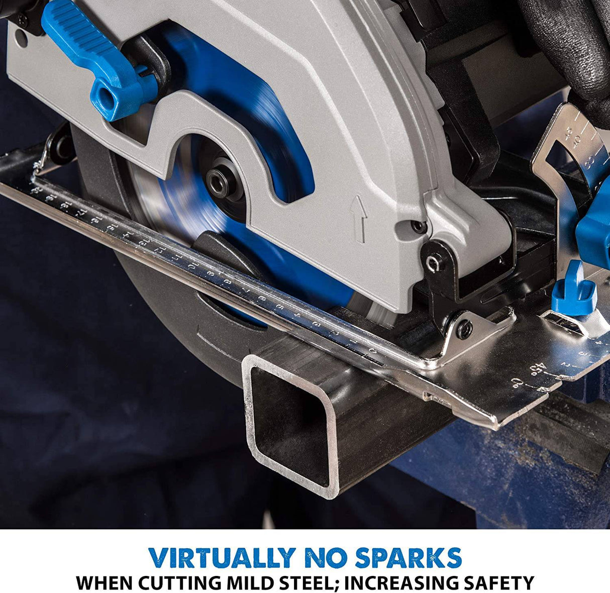 Evolution Sierra circular para corte de metal de 7.25” – Metal cortado, acero de sierra – Hoja de sierra circular TCT de 7 1/4” incluida | Corte biselado de 45 grados Sierra de corte en seco S185CCSL con cable de 15 amperios - DIGVICE MX
