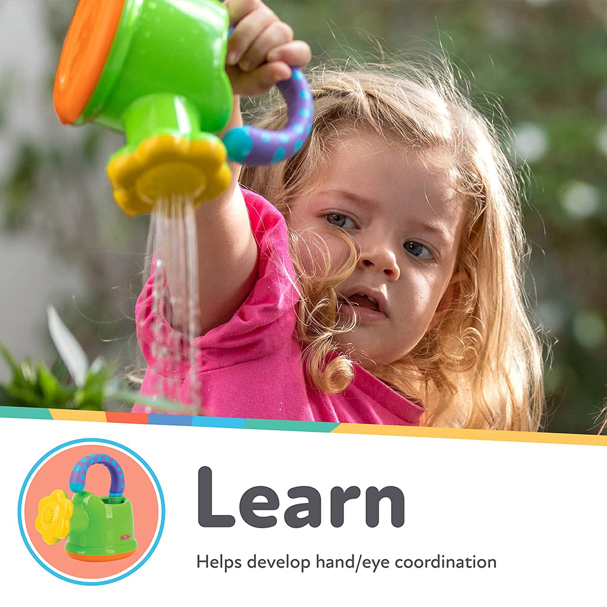 Nuby Fun - Juguete de baño con regadera - B0B529Q4MH