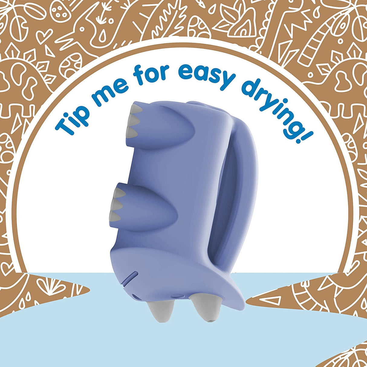 Dr. Brown's CleanUp Pour & Roar Regadera, Baby Bath Essentials Kids Toy, 6+ Months BPA Free, Plastic Neutral Certificado - BL002-P6