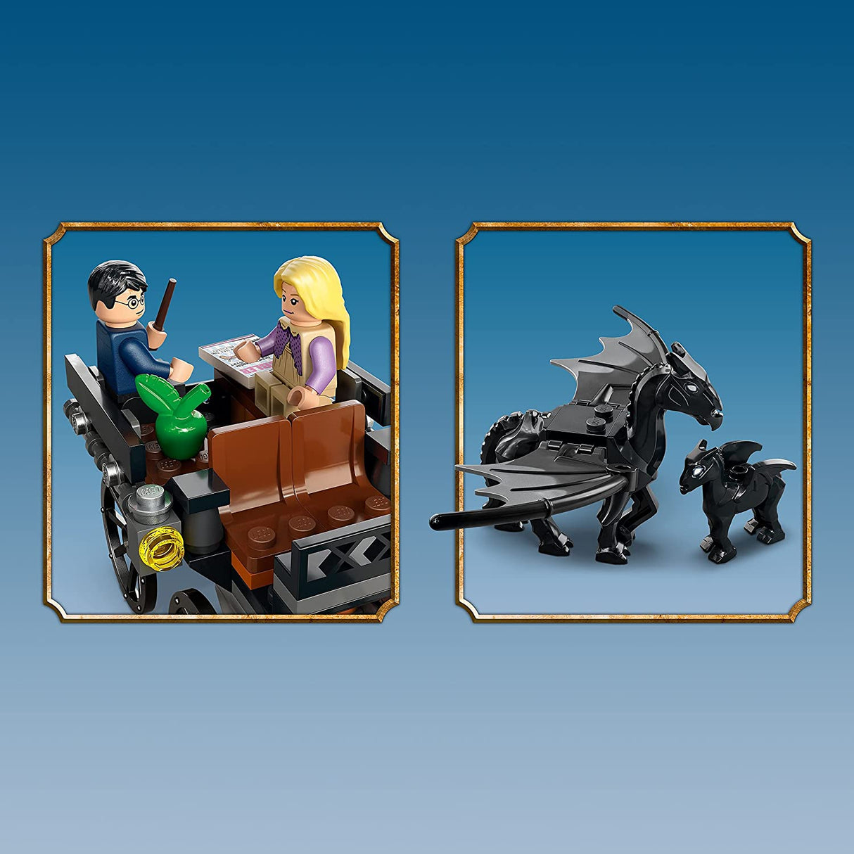 LEGO Harry Potter Hogwarts Carriage and Thestrals 76400 121 piezas