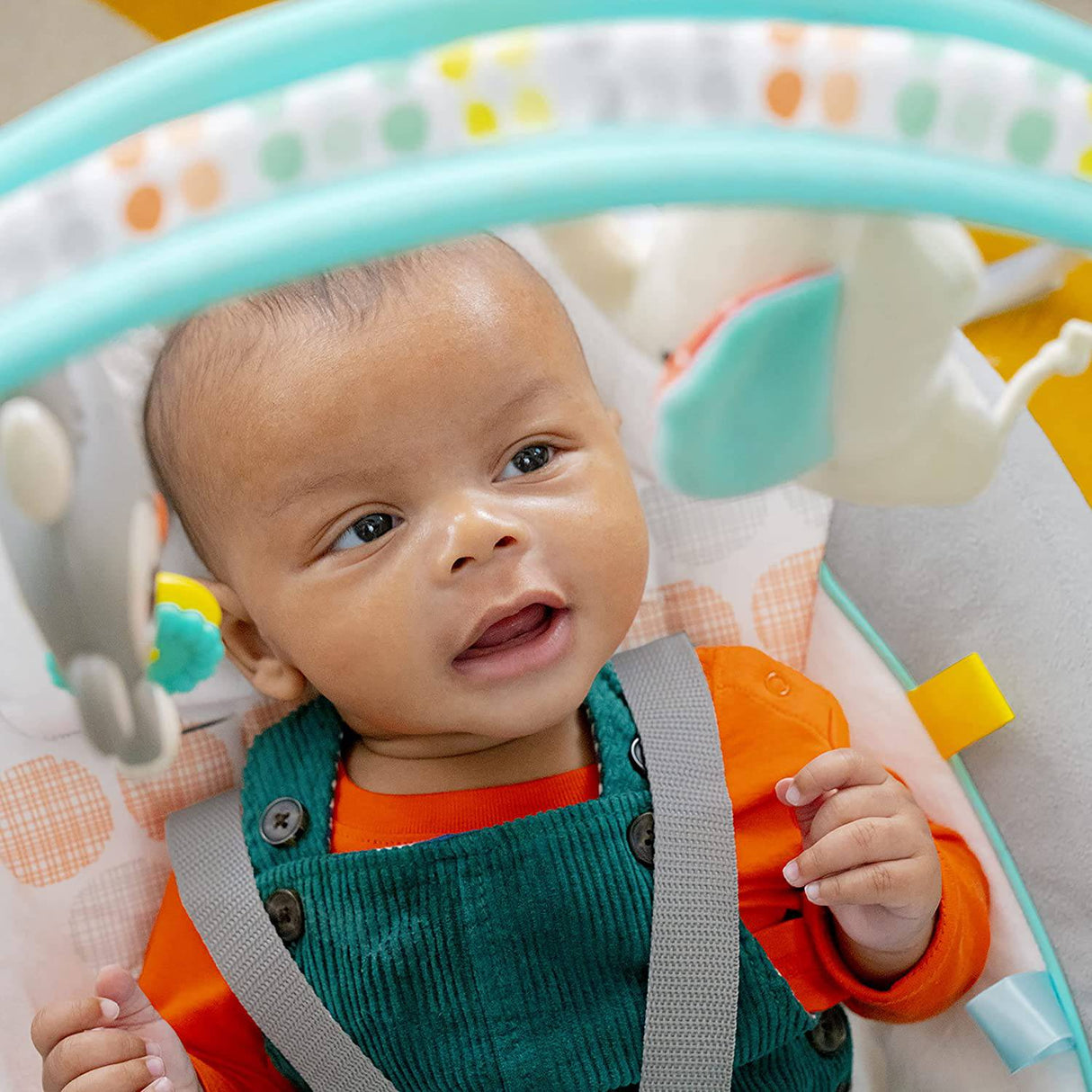 Bright Starts Whimsical Wild Portable Compact Automático Deluxe Baby Swing con música y Taggies, recién nacido y más - DIGVICE MX