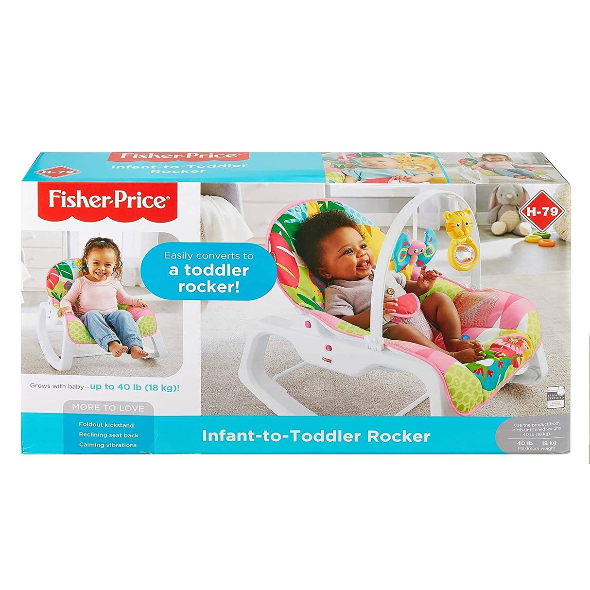 Mecedora para bebés y niños pequeños de Fisher-Price - DIGVICE MX