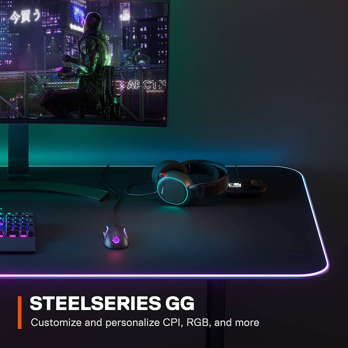 SteelSeries Rival 5 - Ratón para juegos con iluminación PrismSync RGB y 9 botones programables - FPS, MOBA, MMO, Battle Royale - Sensor óptico TrueMove Air de 18,000 CPI - Negro